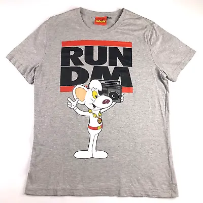 Buy Danger Mouse Run DMC Graphic Tee - T-Shirt Size XL - Very Good Condition • 12.37£