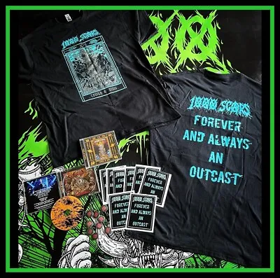 Buy 1000 Scars Album, Shirt, Sticker Deal!!! Carcass Slayer Sepultura ALL SIZES! • 10£