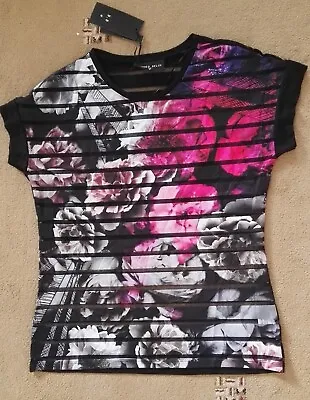 Buy Damned Delux Multi Coloured Scribble Tee - Size 10 • 9.99£