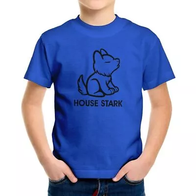 Buy Wolf House Stark Of Winterfell Toddler Kid Boy Youth Tee T-Shirt Game Of Thrones • 9.92£