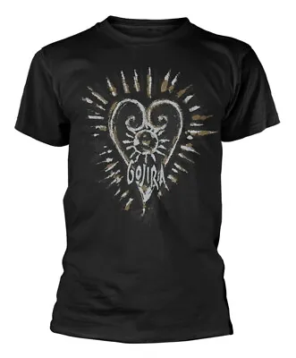 Buy Gojira Fortitude Heart Black T-Shirt OFFICIAL • 19.79£