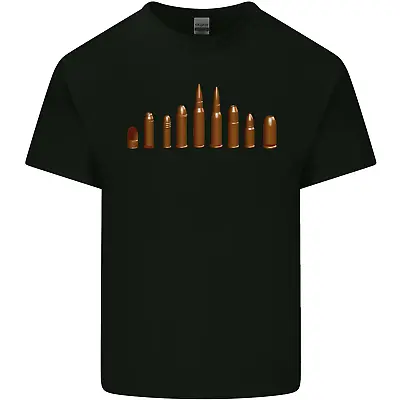 Buy Bullets Hunting Army Military Sniper Soldier Para Mens Cotton T-Shirt Tee Top • 11.75£