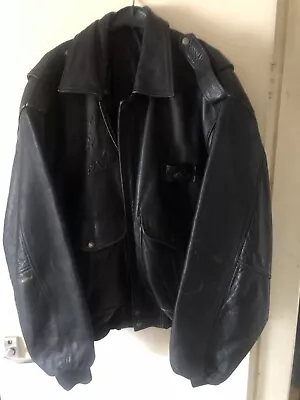 Buy Men’s Biker/Leather Jacket US AIR FORCE XXL • 47£