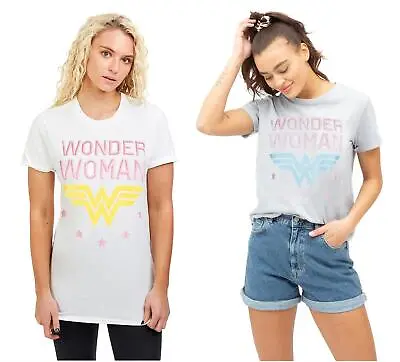Buy DC Comics Womens T-shirt Wonder Woman Stars S-XL Official • 13.99£