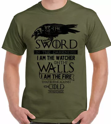 Buy Game Of Thrones T-Shirt I Am The Sword Mens GOT Jon Snow John • 10.94£