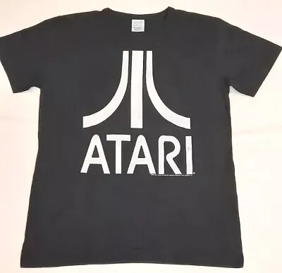 Buy Atari Logo T-Shirt - Black - Size Medium - Classic Games Console - Retro Gaming • 9.99£