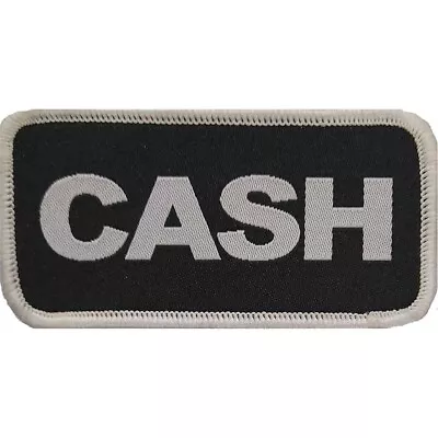 Buy JOHNNY CASH Standard Patch: CASH PRINTED & OVERLOCKED:  Official Merch Fan Gift • 4.30£