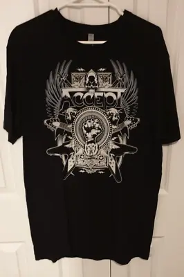 Buy Accept “Blood Of The Nations” 2011 German Heavy Metal Band T-Shirt Size Men's XL • 17.06£