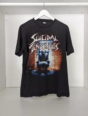 Buy SUICIDAL TENDENCIES 1990 Vintage T-Shirt You Cant Bring Me Down Tour • 44.54£