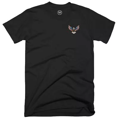 Buy American Eagle T Shirt Pocket Vikings Clothing Valhalla Pagan Loki Thor Odin Top • 10.11£
