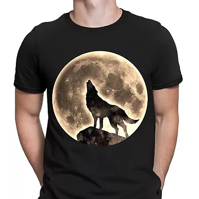 Buy Moon Wildlife Animal Lovers Gift Retro Vintage Mens T-Shirts Tee Top #DNE • 9.99£
