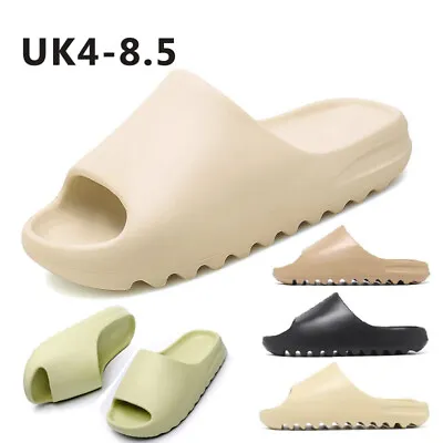 Buy Women Anti-Slip Ultra-Soft Slippers Cloud Shoes Men Pillow Slides Comfy Sandal • 5.99£