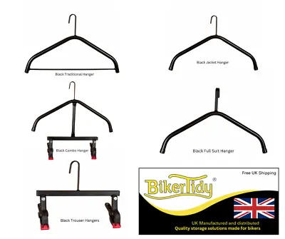 Buy BikerTidy Motorcycle Jacket Trouser Metal Hanger Clothing Storage • 16.62£