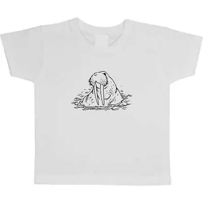 Buy 'Walrus In Water' Children's / Kid's Cotton T-Shirts (TS036349) • 5.99£