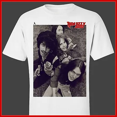 Buy Thin Lizzy - Band Tshirt. Irish 1970s Rock, Phil Lynott • 19.70£
