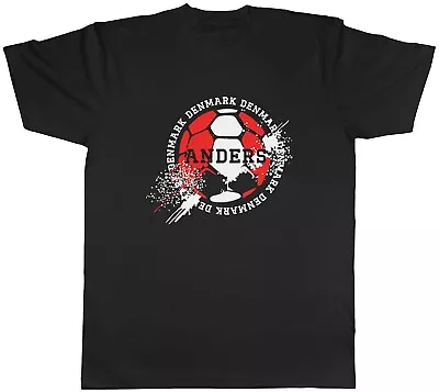 Buy Personalised Denmark Football Sports Mens Unisex T-Shirt Tee Gift • 8.99£