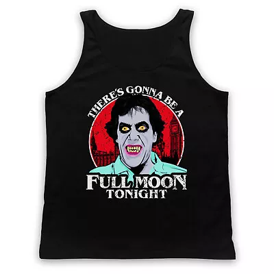 Buy American Werewolf London Full Moon Tonight Horror Adults Vest Tank Top • 18.99£