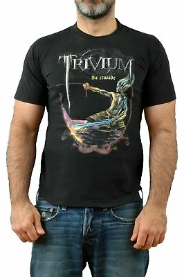 Buy The Crusade 2007 European Tour Trivium T SHIRT Auth. Small Black TEE Nice • 19.99£