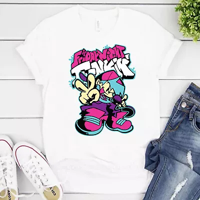 Buy Friday Night Funkin Mens T Shirt Boyfreind Video Gamer Kids Boys Tee Top Gift • 6.99£