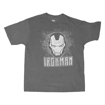 Buy MARVEL Iron Man Mens T-Shirt Red USA XL • 12.99£