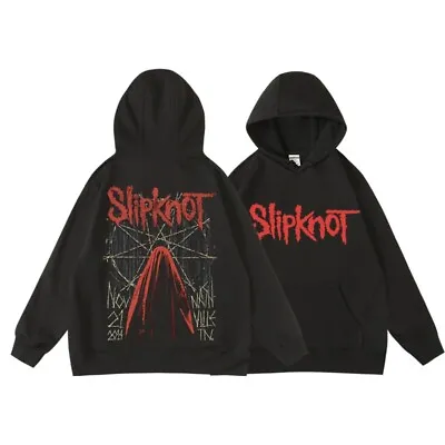 Buy Retro Slipknot Sweatshirt Metal Long Sleeve Hoodie Commemorate Jacket Coat Gift • 25.19£