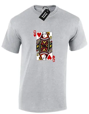 Buy Queen Of Hearts Unisex T-shirt Cool Fashion Meme Hipster Swag Design (colour) • 8.99£
