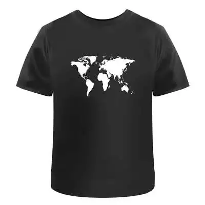 Buy 'World Map' Men's / Women's Cotton T-Shirts (TA045358) • 11.99£