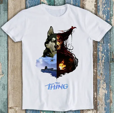Buy The Thing Movie Horror John Carpenter Funny 80s Unisex Gift Tee T Shirt M1326 • 6.35£
