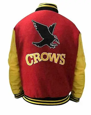Buy Crows Superman New For Men's Smallville Clark Kent Varsity Letterman Wool Jacket • 78.06£