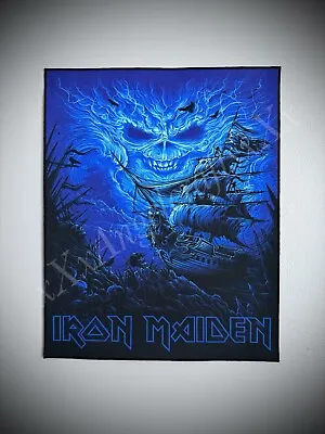 Buy LARGE SEW ON PRINTED BACK PATCH JACKET IRON MAIDEN ~ 11  X 14” • 48£