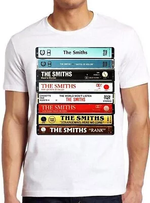 Buy The Smiths Albums Cassette Queen Is Dead Punk Rock Band Gift Tee T Shirt 7225 • 6.35£