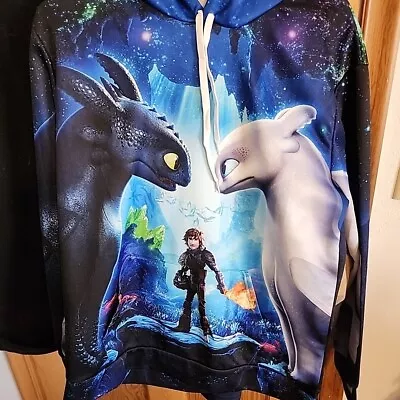 Buy Kids XL Hooded Unbranded How To Train Your Dragon Sweatshirt Front And Back • 20.16£