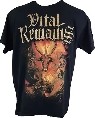Buy Vital Remains - Dawn Of The Apocalypse Band T-Shirt Official Merch • 19.96£