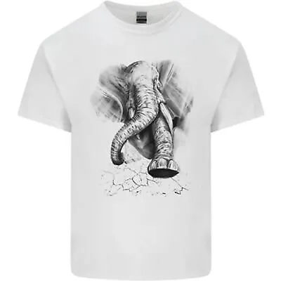 Buy An Abstract Elephant Environment Mens Cotton T-Shirt Tee Top • 9.99£