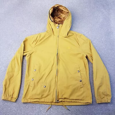 Buy Pretty Green Mens Jacket Large Yellow Beckford Coat Zip Hooded Casuals Mod Ska • 49.99£