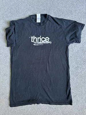 Buy Thrice 2000’s Men’s Illusion Of Safety T-Shirt Original • 30£
