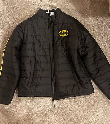Buy Batman Puffer Jacket For Adults - Mens (Small) - New • 20£