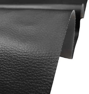 Buy Faux Leather Fabric Soft Material Grained Waterproof Leatherette Upholstery Car • 38.98£