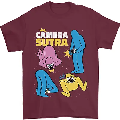 Buy The Camera Sutra Funny Photography Photographer Mens T-Shirt 100% Cotton • 7.99£
