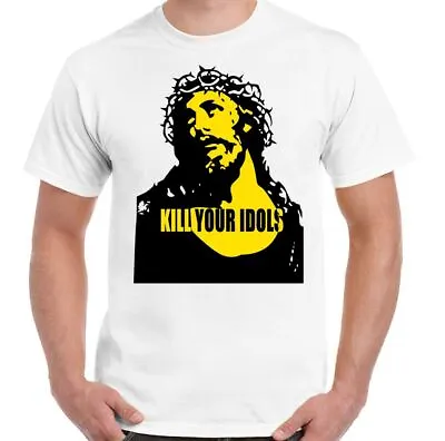 Buy Kill Your Idols T-Shirt As Worn By Axl Rose Mens • 10.95£