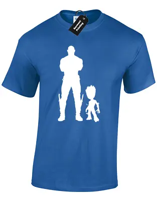 Buy Drax And Groot Kids Childrens T Shirt Guardians Design Galaxy Star Lord Top • 7.99£