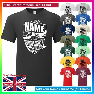 Buy It's A Name Thing Personalised T-Shirt - Surname Tee - Birthday - Gift - Fun • 11.82£