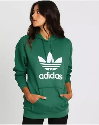 Buy Adidas Trefoil Green Original Hoodie • 45£