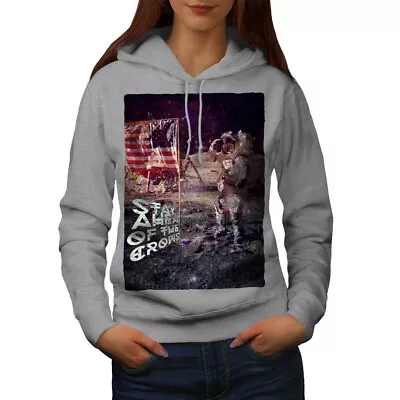 Buy Wellcoda Mission Wellcoda Womens Hoodie, Galaxy Casual Hooded Sweatshirt • 28.99£