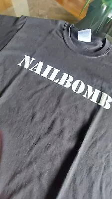 Buy Nailbomb SHIRT Sepultura Fidge Tunnel Metal BAND Fear Factory Ministry • 16.08£