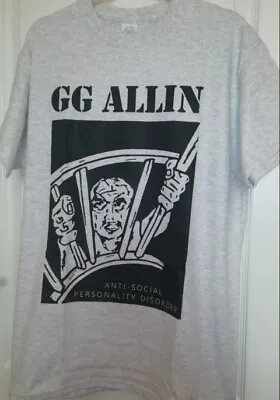 Buy GG Allin Disorder T Shirt Hardcore Punk Rock Misfits Poison Idea Jabbers New 369 • 13.45£