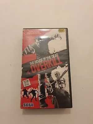 Buy The House Of Dead Overkill Tee Shirt New Sealed Vhs Case  • 23.99£