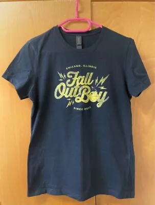 Buy Fall Out Boy T Shirt Small Black Cotton Rock Band • 5.99£