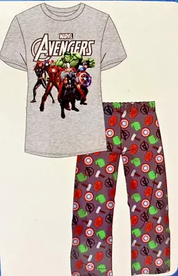 Buy Men's Teens Pyjamas Size Medium Marvel Avengers Style New Aldi Gift J22 • 6.65£