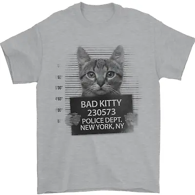 Buy Bad Kitty New York City Police Dept Mens T-Shirt 100% Cotton • 7.99£